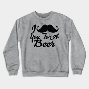 Mustache you Crewneck Sweatshirt